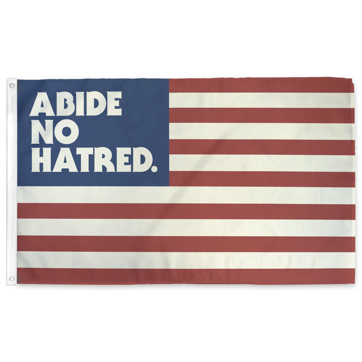 Abide No Hatred  American Flag