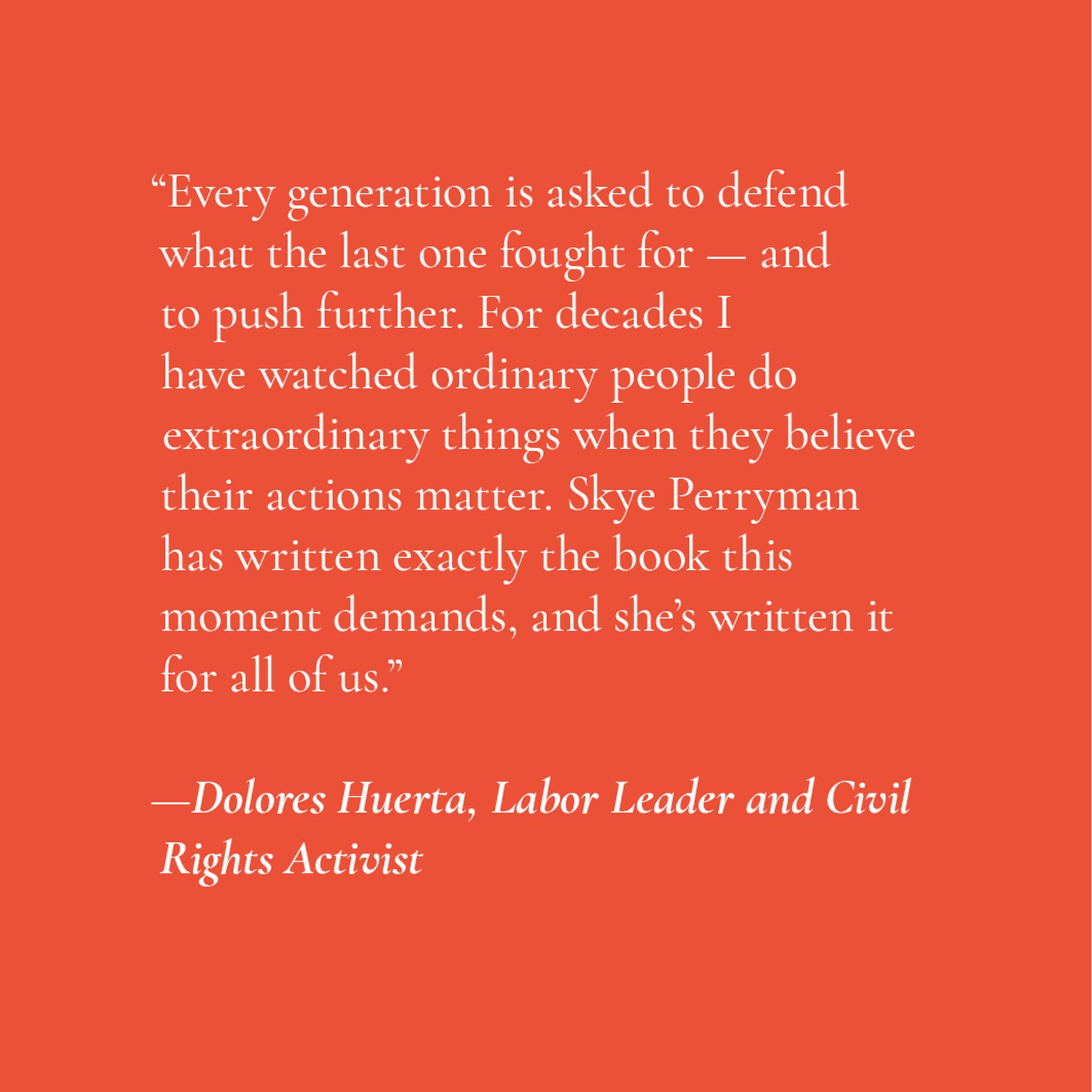 Ordinary People, Extraordinary Times: A Guide for Us All by Skye Perryman