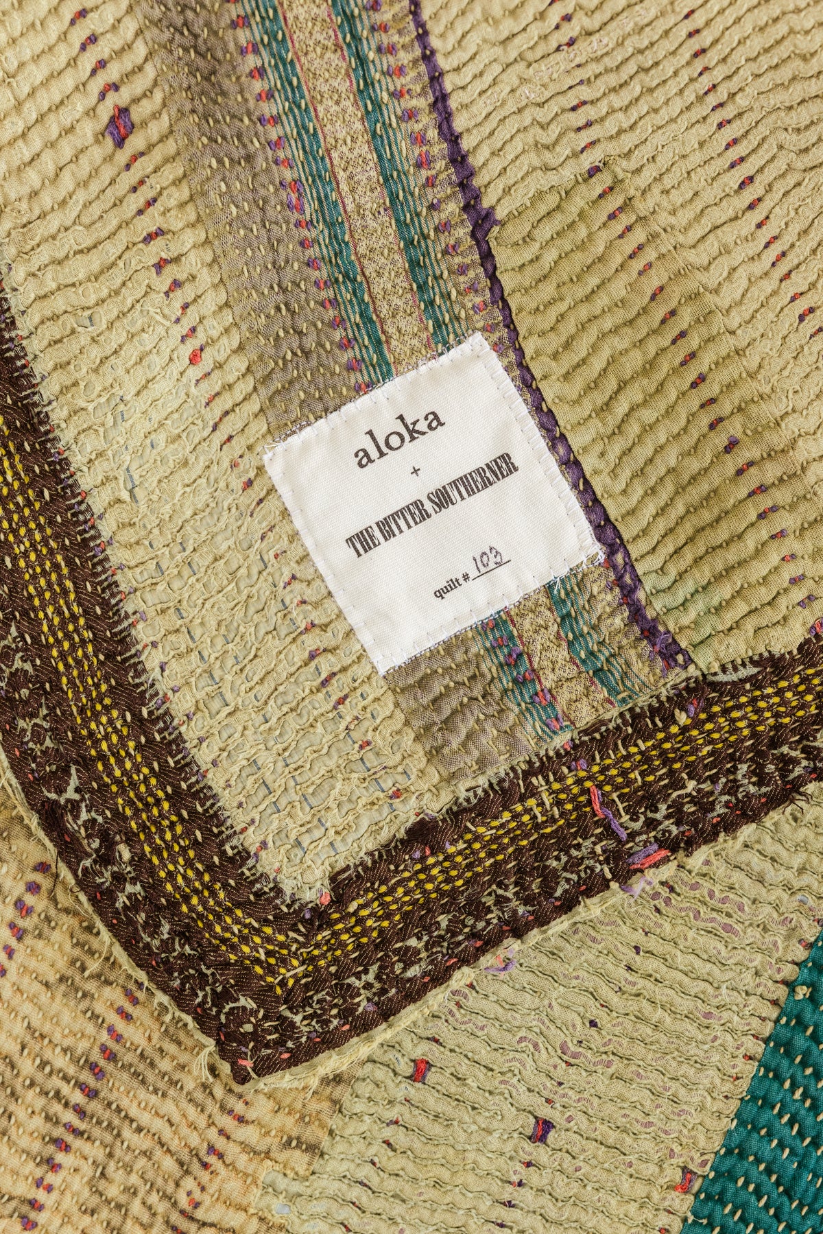 Aloka + BS Quilt #103