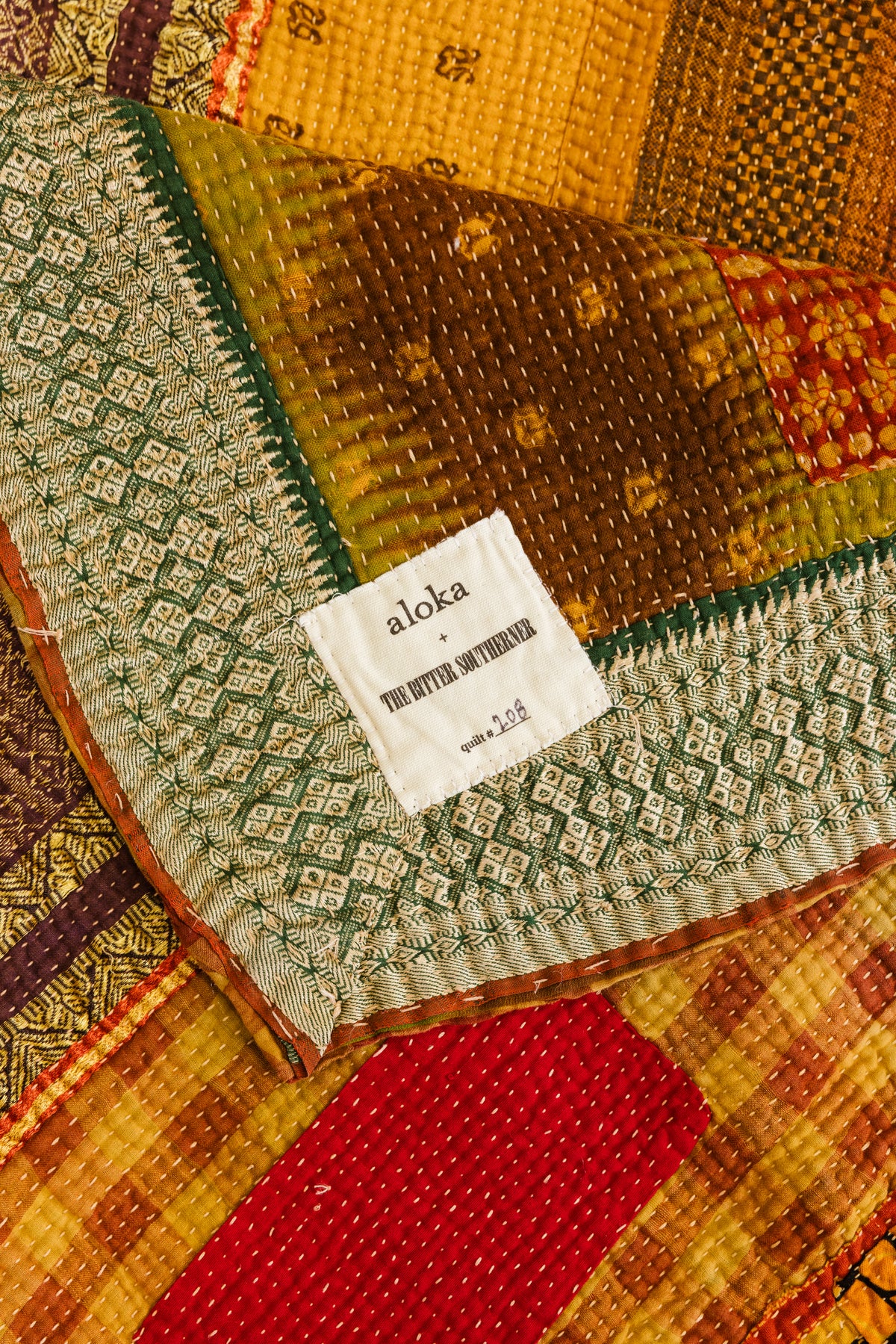 Aloka + BS Quilt #208