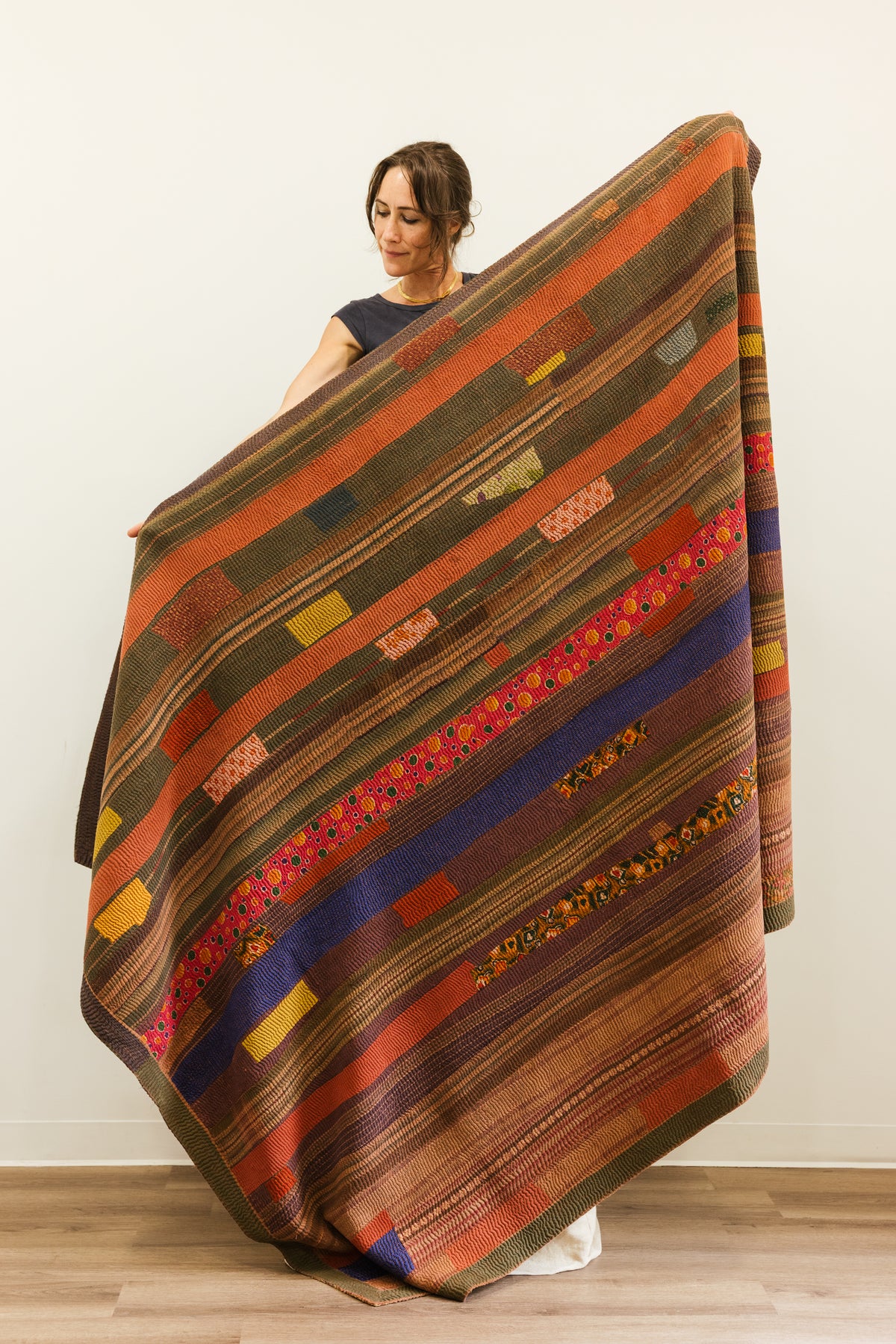 Aloka + BS Quilt #214