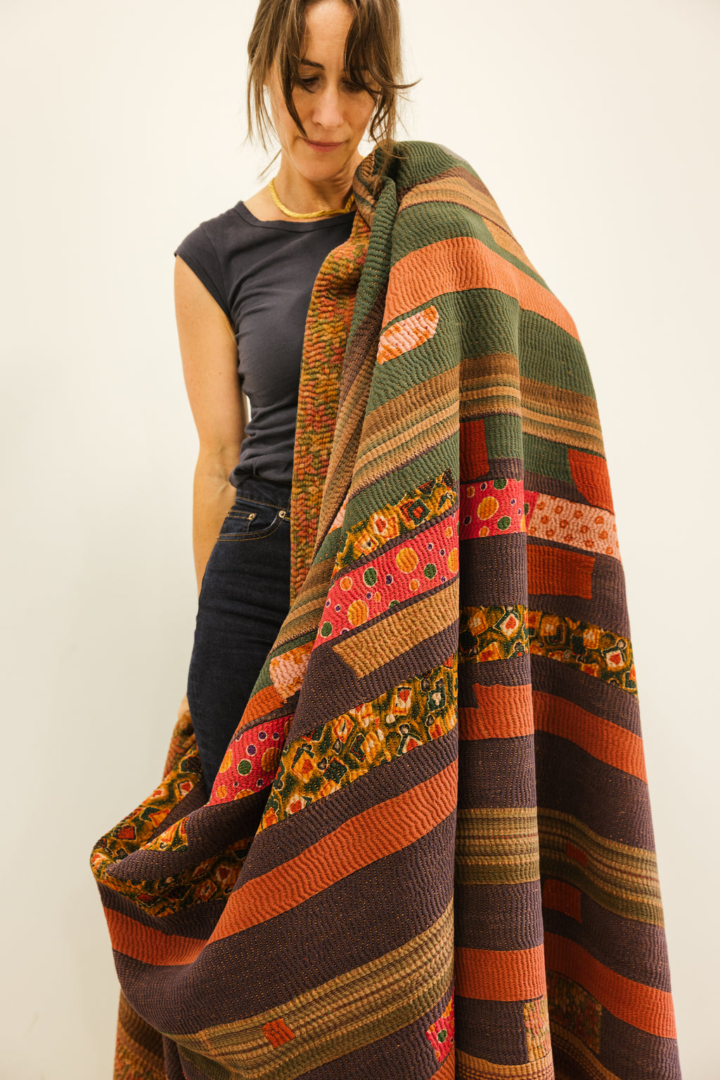 Aloka + BS Quilt #214