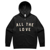 All The Love - zip hoodie
