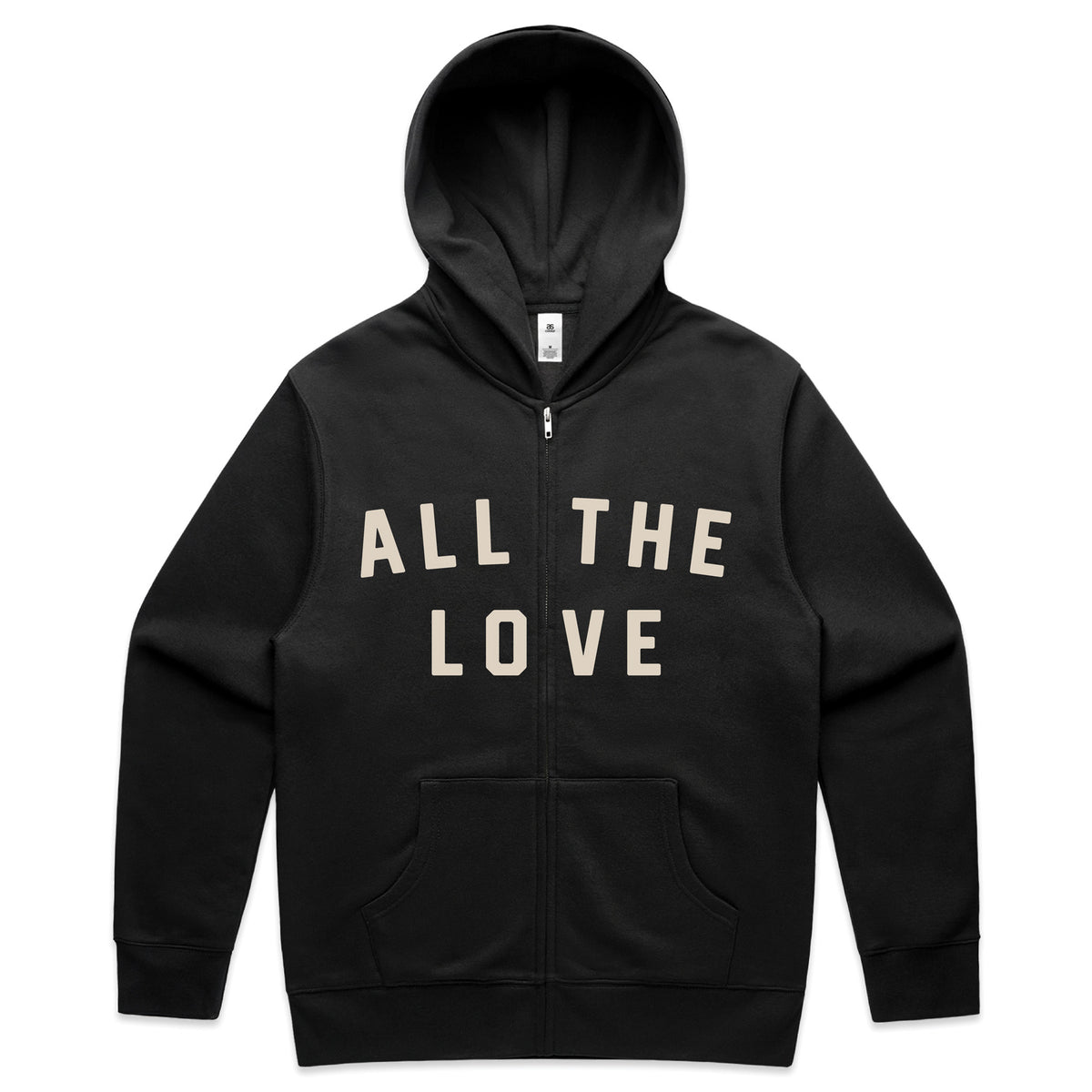All The Love - zip hoodie