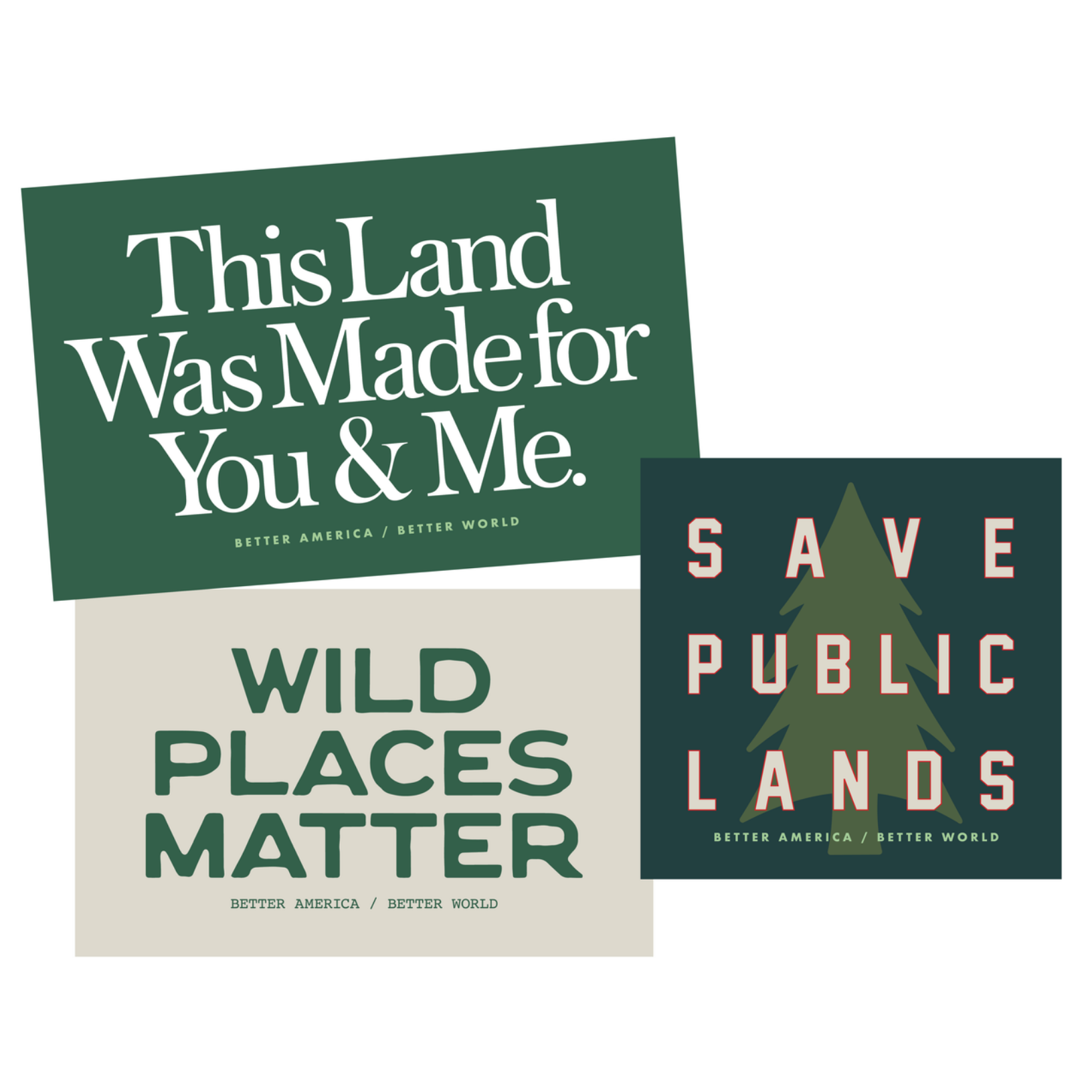 For the Love of the Outdoors Sticker Pack