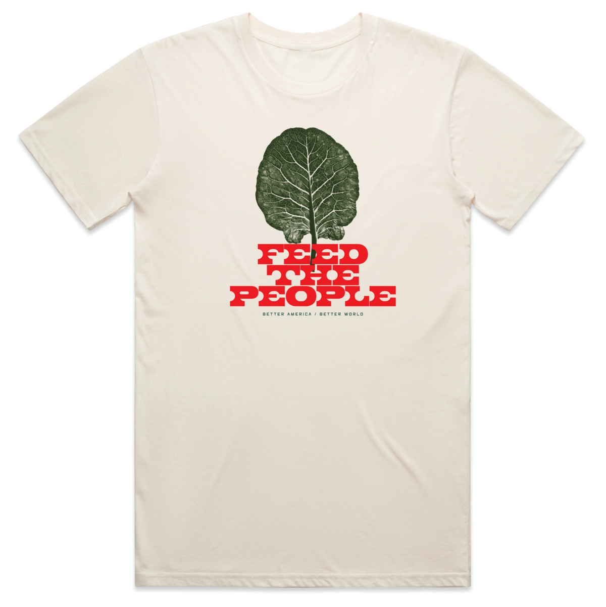 Feed The People T-shirt (Natural)