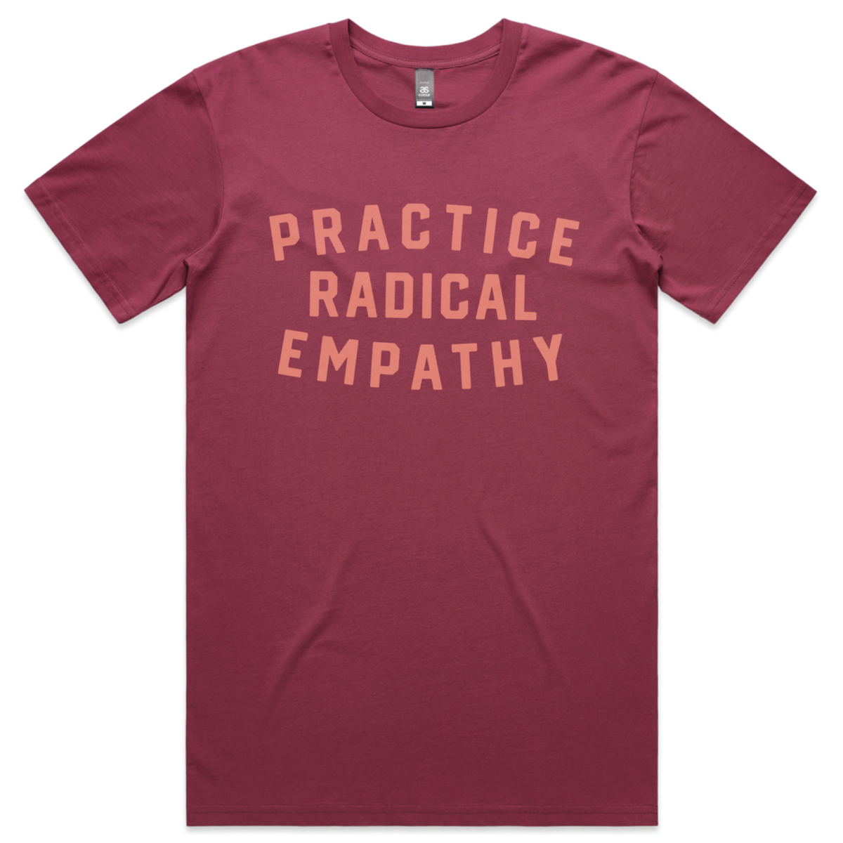 Practice Radical Empathy T-shirt (Berry)