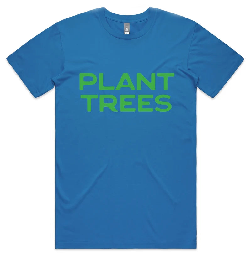 Plant Trees t-shirt (sky blue)