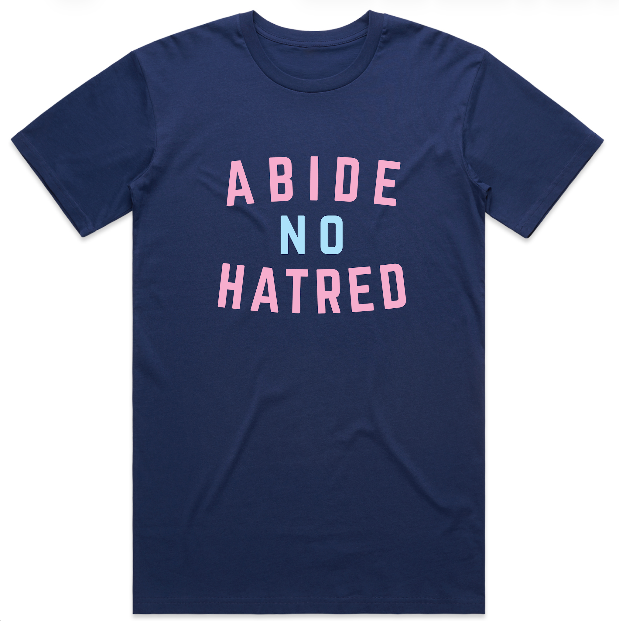 Abide No Hatred T-shirt (Pride Edition)