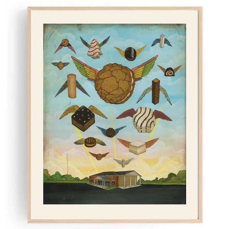 "Snack Cake Rapture" Print