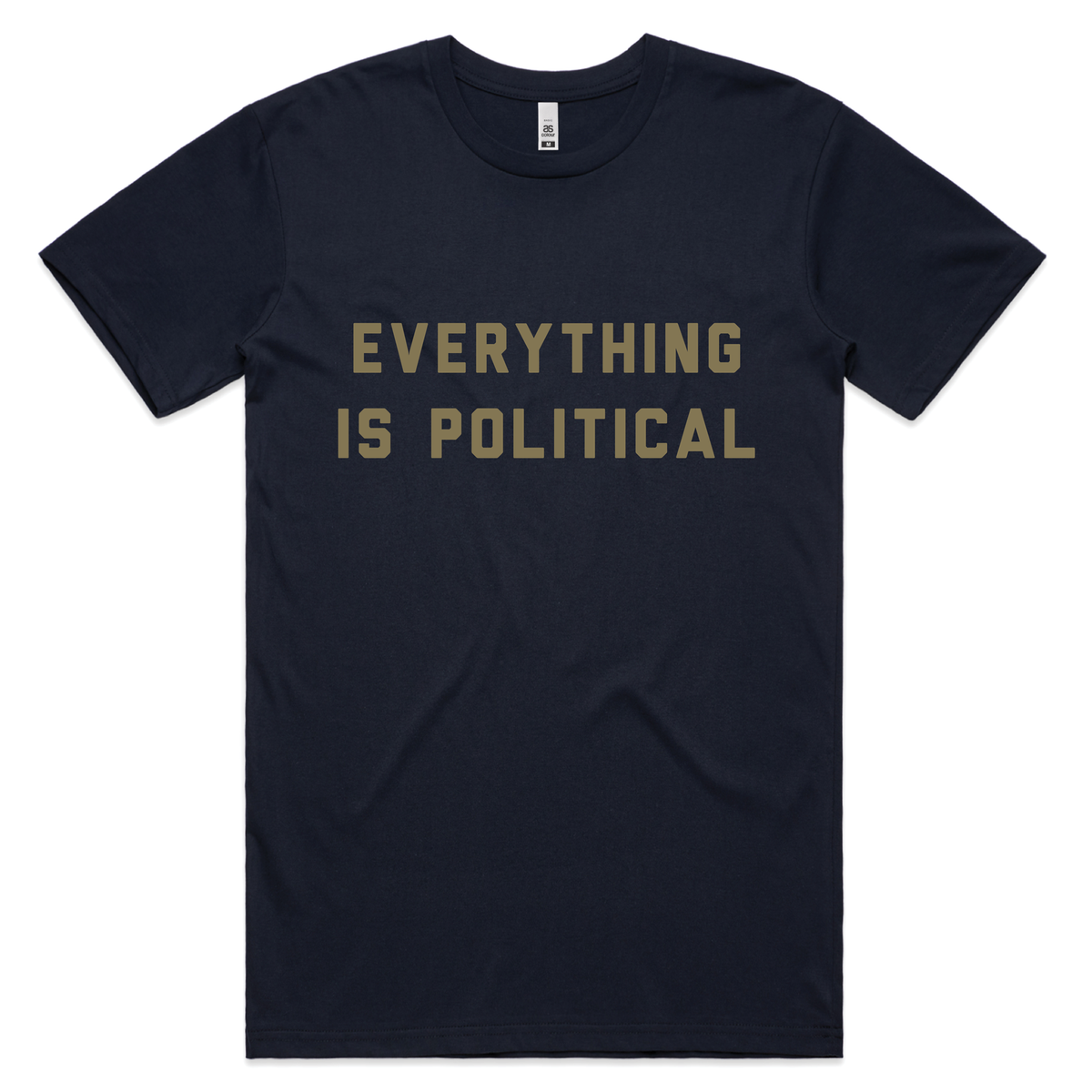 Everything is Political T-shirt  (Navy)