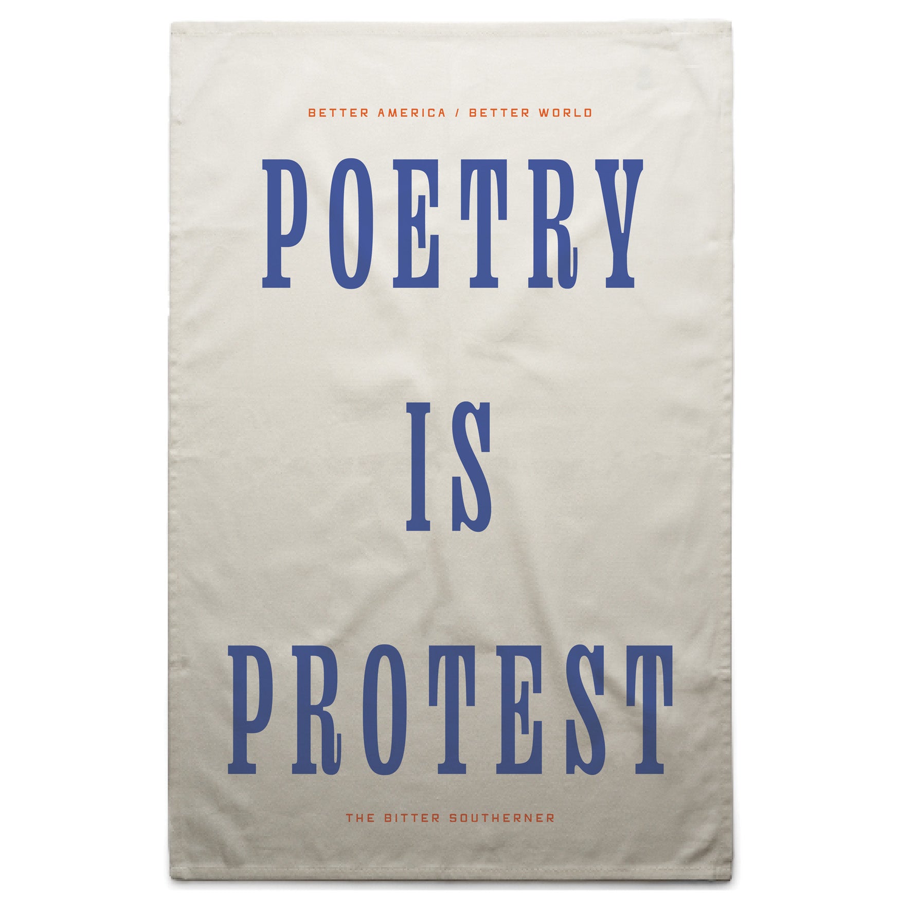 Poetry Is Protest Towel