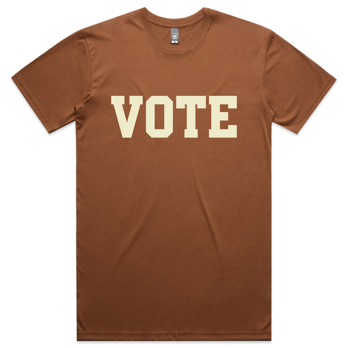 Vote Tee (brown)