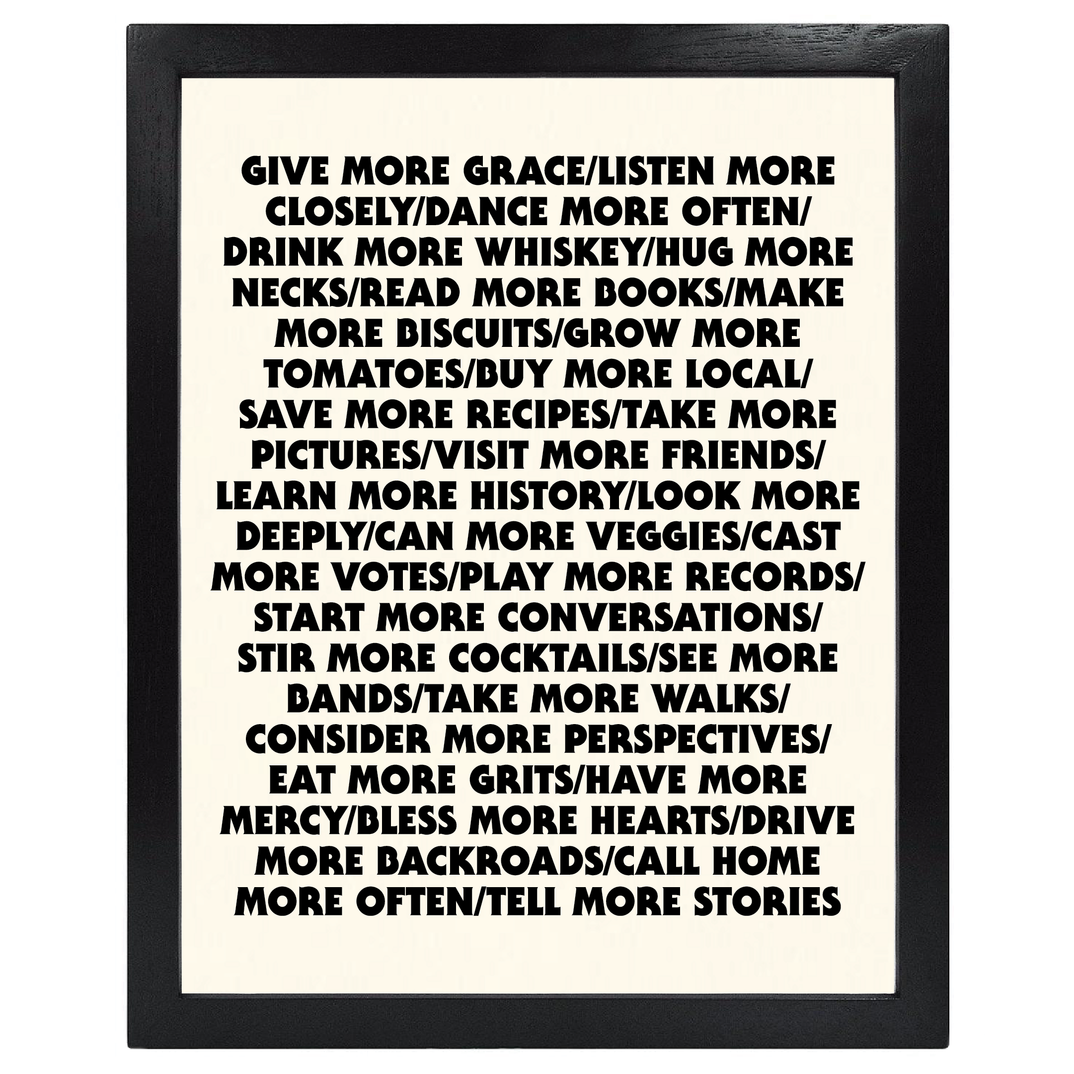 The BS Axioms Screenprint