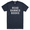 Read Banned Books T-shirt (Navy)