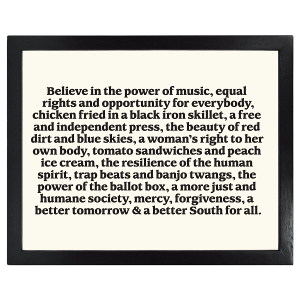 The Better South Beliefs